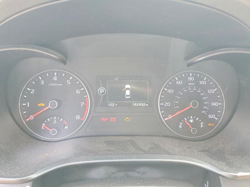 2016 Kia Optima VIN 5XXGW4L28GG090704 COPART salvage auction — MINOR DENT/SCRATCHES, Oh - Certificate Of Title, sold $1,000 on 2026-07-19 (photo 9)
