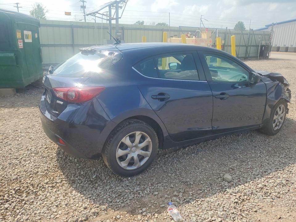 2014 Mazda 3 VIN JM1BM1K7XE1194650 COPART salvage auction — FRONT END, Ny - Mv-907A Salvage Certificate, sold $700 on 2026-07-08 (photo 3)