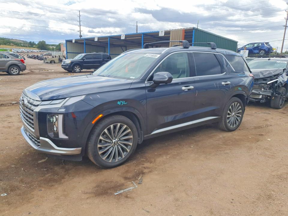 2023 Hyundai Palisade VIN KM8R7DGE0PU629378 — COPART salvage auction photo