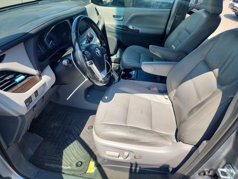 2016 Toyota Sienna VIN 5TDYK3DC3GS716241 COPART salvage auction — FRONT END, Tx - Salvage Vehicle Title, sold $2,800 on 2026-07-13 (photo 7)