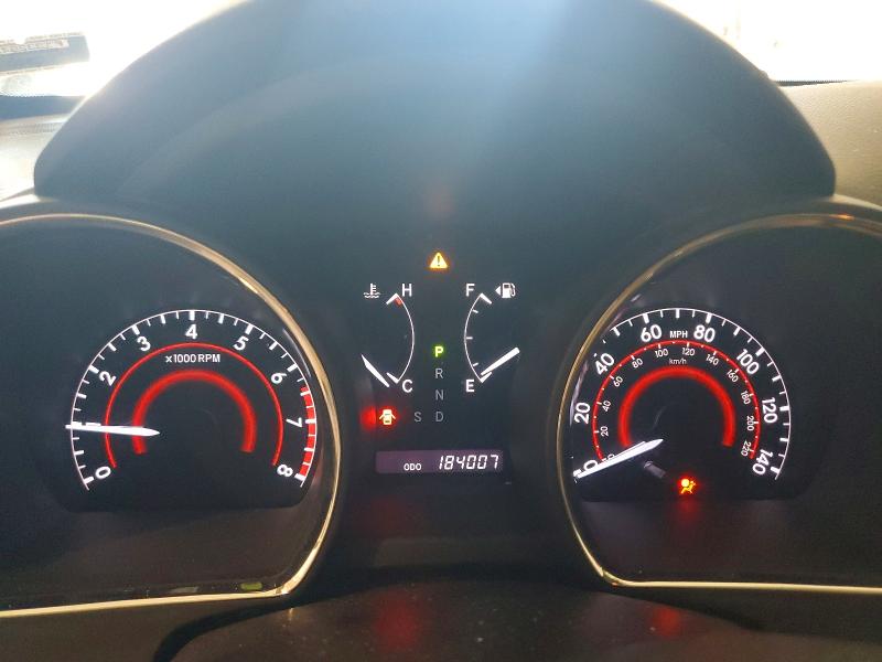 2013 Toyota Highlander VIN 5TDBK3EH5DS229988 COPART salvage auction — FRONT END, Mo - Salvage Certificate Of Title, sold $70 on 2026-07-28 (photo 9)