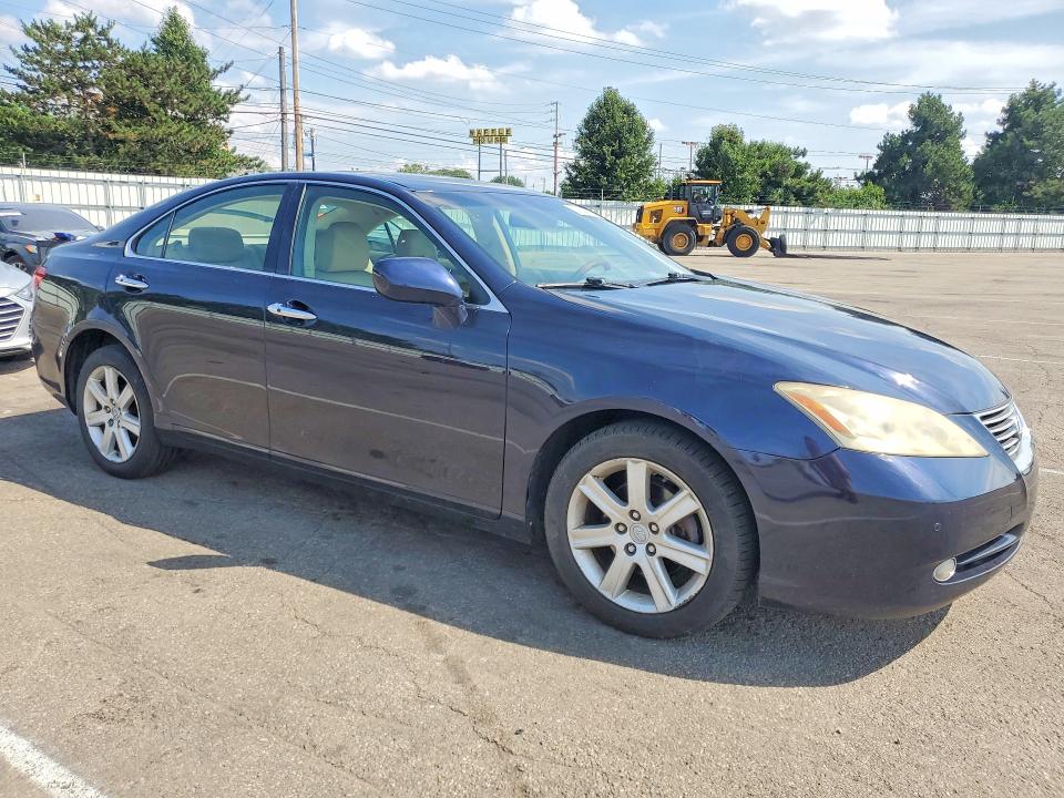 2007 Lexus Es 350 VIN JTHBJ46G872121275 COPART salvage auction — SIDE, OH - CERT OF TITLE-SALVAGE, sold $1,100 on 2026-07-17 (photo 4)