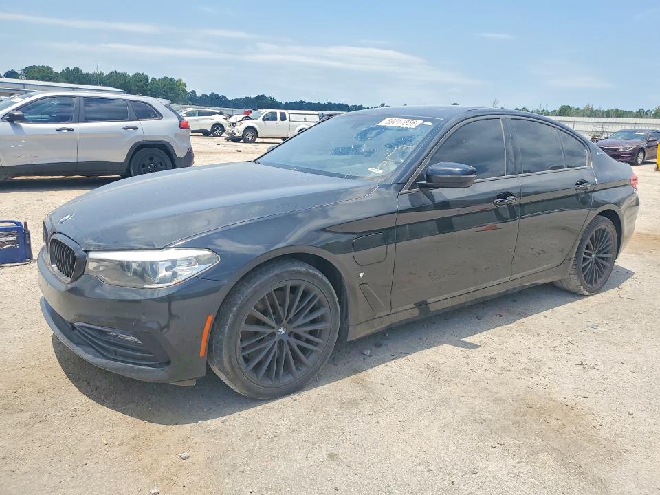 2018 BMW 5er VIN WBAJA9C53JB034370 COPART salvage auction — MINOR DENT/SCRATCHES, Sc - Certificate Of Title (P), sold $7,200 on 2026-07-21 (photo 1)