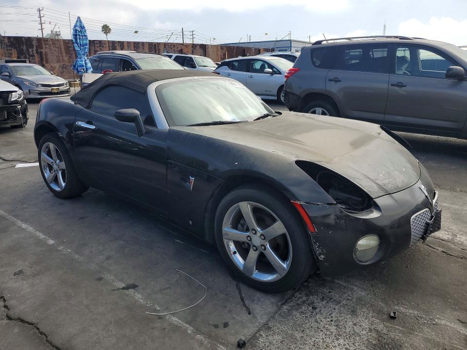 2007 Pontiac Solstice VIN 1G2MB35B37Y105946 COPART salvage auction — VANDALISM, Ca - Salvage Certificate, sold $200 on 2026-07-22 (photo 4)