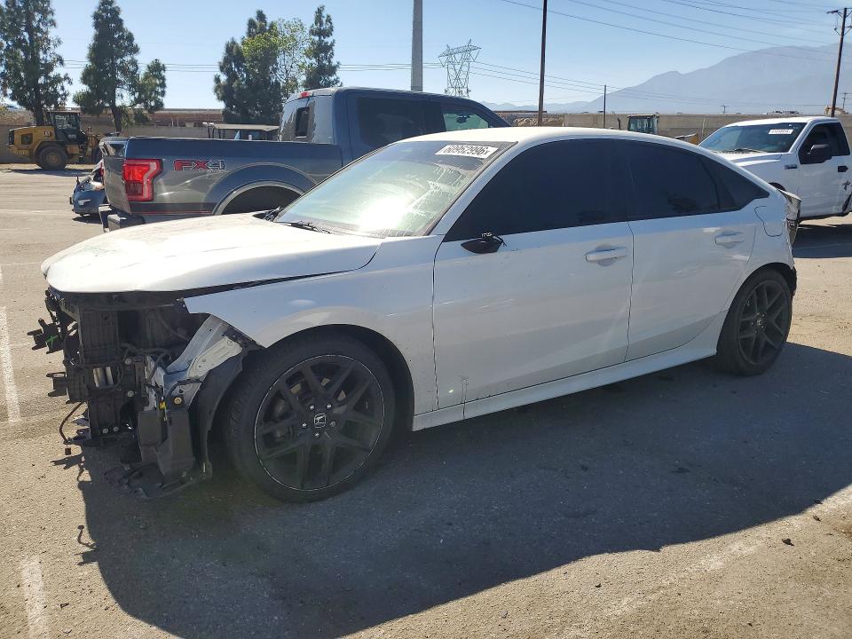 2025 Honda Civic VIN 2HGFE2F59SH594694 COPART salvage auction — FRONT END, Ca - Salvage Certificate, sold $5,700 on 2026-08-19 (photo 1)