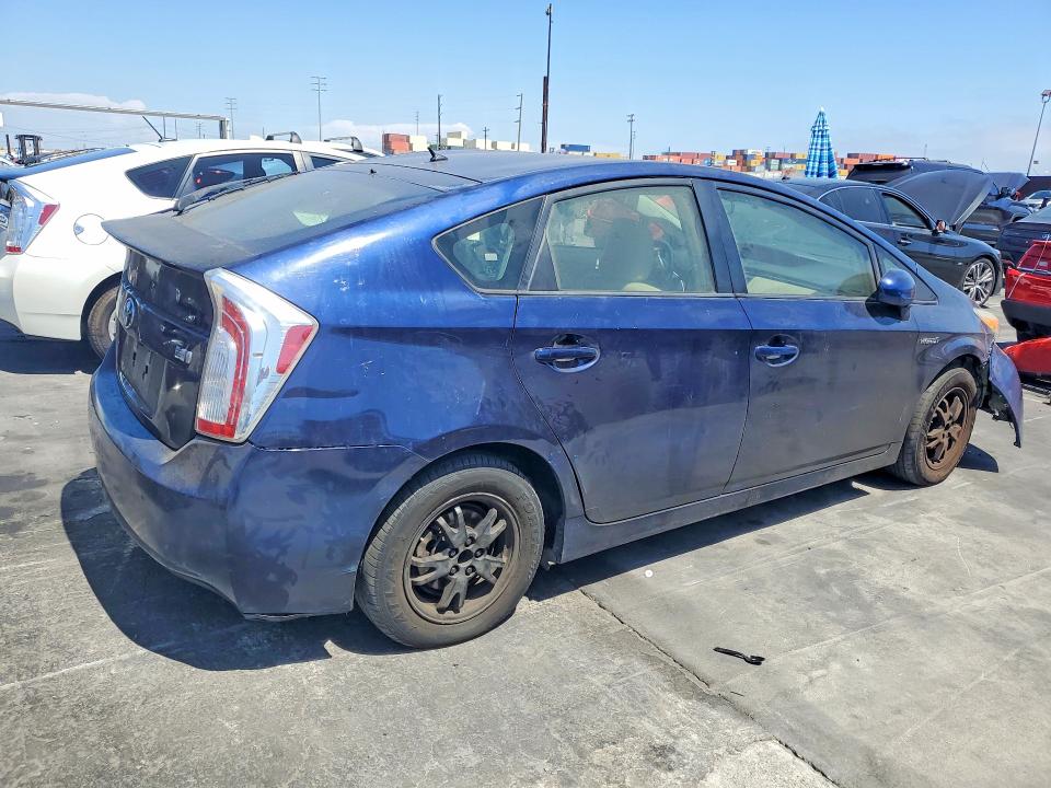 2012 Toyota Prius VIN JTDKN3DU6C1582452 COPART salvage auction — FRONT END, Ca - Salvage Certificate, sold $200 on 2026-07-24 (photo 3)