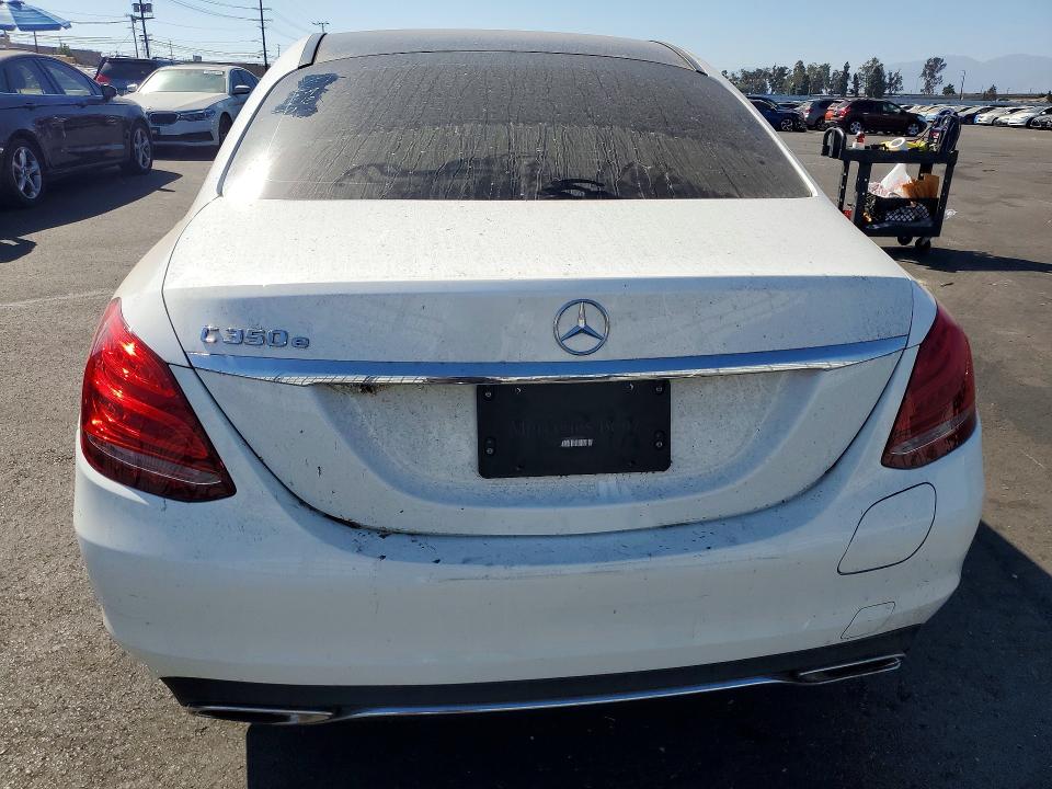 2017 Mercedes-benz C-klasse VIN 55SWF4HB0HU223544 COPART salvage auction — SIDE, CA - DIS/DLR/EXP ONLY CLEAN TITLE, sold $3,050 on 2026-07-30 (photo 6)