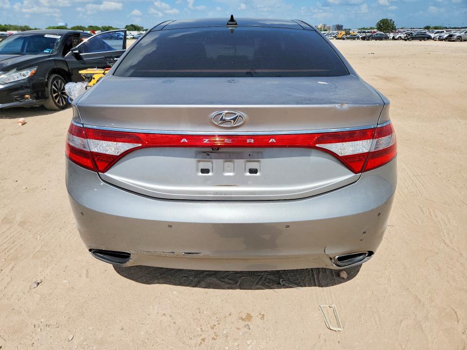 2012 Hyundai Azera VIN KMHFH4JG1CA189726 COPART salvage auction — FRONT END, TX - SALVAGE VEHICLE TITLE, sold $10 on 2026-07-30 (photo 6)