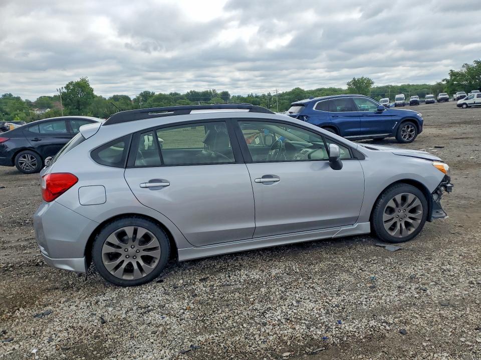 2014 Subaru Impreza VIN JF1GPAR64E8301327 COPART salvage auction — FRONT END, Md - Cert Of Salvage > 75% Damage, sold $525 on 2026-07-23 (photo 3)