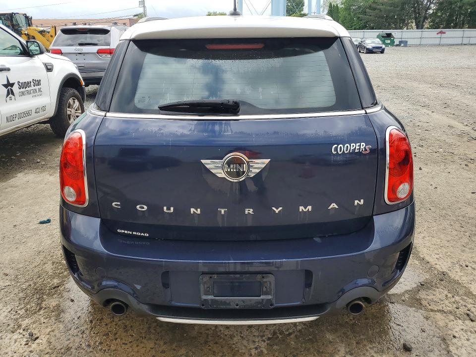 2016 Mini Cooper VIN WMWZC5C5XGWU03989 COPART salvage auction — FRONT END, NJ - CERT OF TITLE-SALVAGE, sold $2,300 on 2026-08-19 (photo 6)