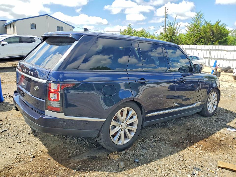 2016 Land rover RANGE ROVER VIN SALGS2VF6GA269649 COPART salvage auction — MECHANICAL, WV - CERTIFICATE OF TITLE, sold $4,450 on 2026-07-27 (photo 3)