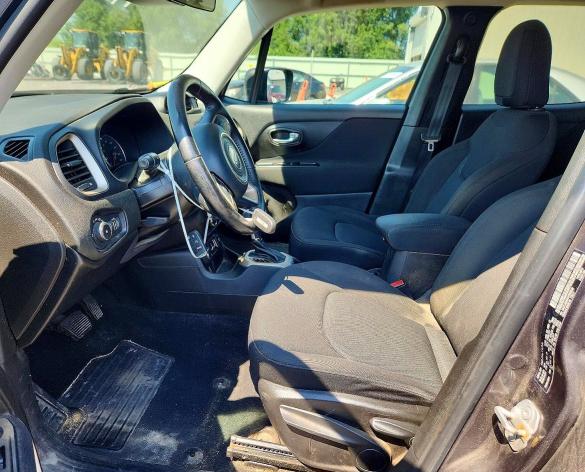 2017 Jeep Renegade VIN ZACCJBBB3HPE95532 COPART salvage auction — FRONT END, Il - Salvage Certificate, sold $1,250 on 2026-08-17 (photo 7)