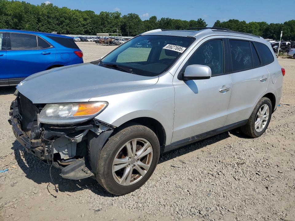 2012 Hyundai Santa fe VIN 5XYZKDAG7CG150626 COPART salvage auction — FRONT END, Ar - Cert Of Title-Salvage, sold $125 on 2026-07-27 (photo 1)