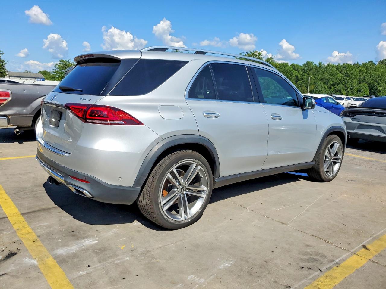2020 Mercedes-Benz GLE-Class VIN 4JGFB4KE5LA081933 COPART salvage auction — Minor Dent/Scratches, NC - CERTIFICATE OF TITLE (P), sold $23,200 on 2026-08-20 (photo 3)