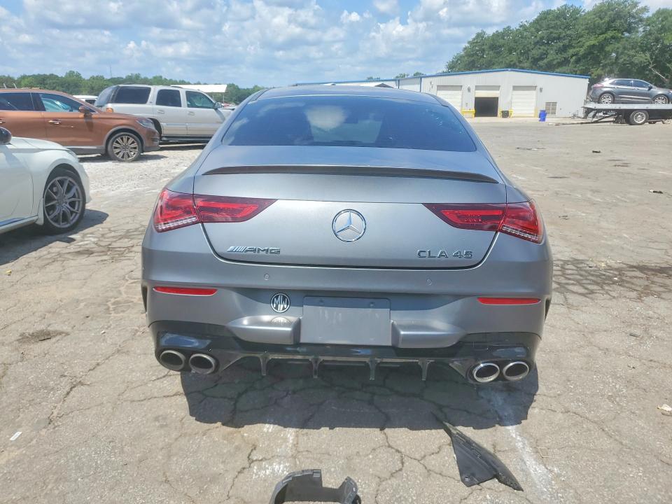 2021 Mercedes-benz Cla-klasse amg VIN W1K5J5DB6MN170082 COPART salvage auction — FRONT END, Ga - Cert Of Title-Salvage, sold $17,800 on 2026-07-14 (photo 6)
