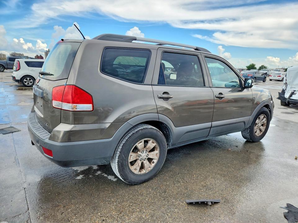 2009 Kia Mohave (borrego) VIN KNDJJ741195021436 COPART salvage auction — WATER/FLOOD, La - Cert Of Title-Salvage Flood, sold $250 on 2026-07-22 (photo 3)