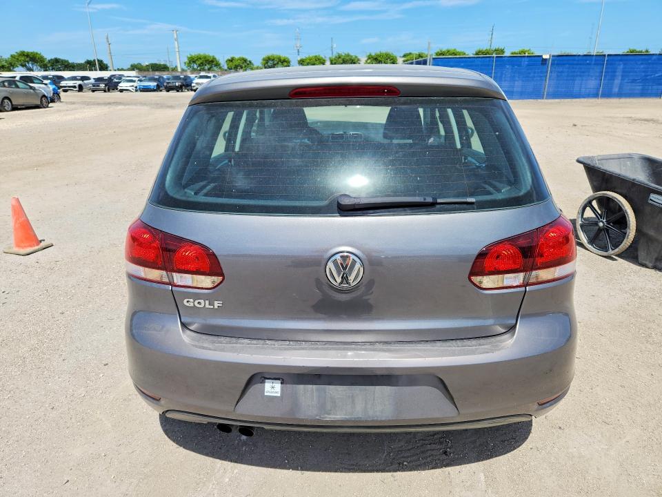 2010 Volkswagen Golf VIN WVWDA7AJ5AW284464 COPART salvage auction — FRONT END, Fl - Cert Of Title Slvg Rebuildable, sold $275 on 2026-08-12 (photo 6)