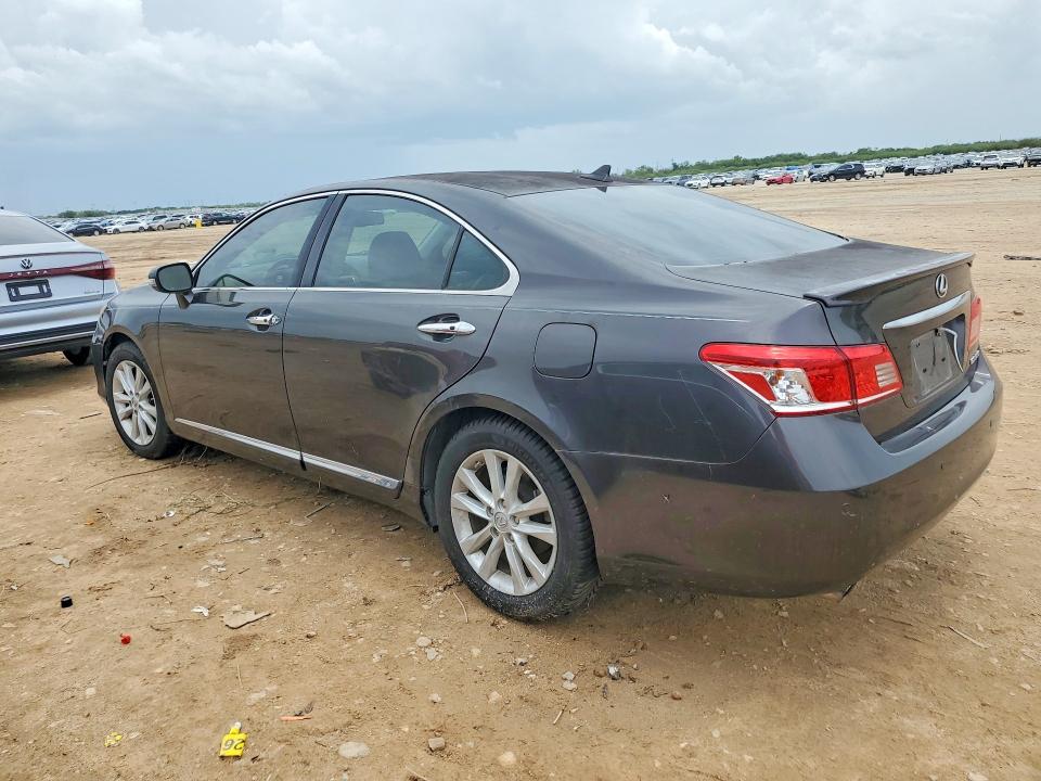 2011 Lexus ES VIN JTHBK1EG9B2423440 COPART salvage auction — MECHANICAL, TX - CERTIFICATE OF TITLE, sold $975 on 2026-07-23 (photo 2)
