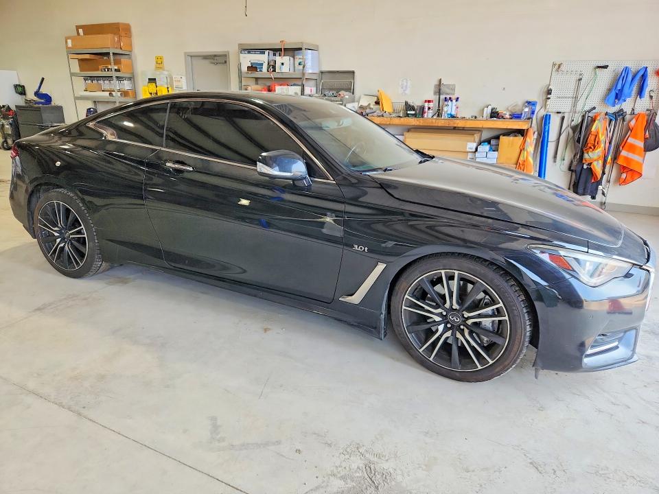 2018 Infiniti Q60 VIN JN1EV7EL1JM390543 COPART salvage auction — FRONT END, Pa - Certificate Of Salvage, sold $4,150 on 2026-07-31 (photo 4)