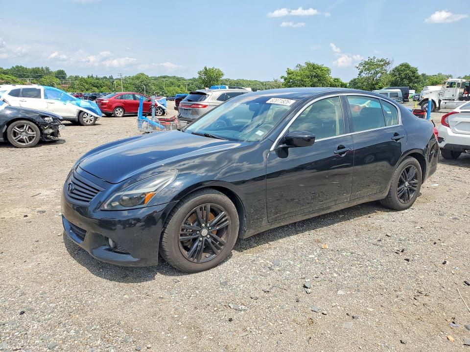 2013 Infiniti G37 VIN JN1CV6AR0DM757836 COPART salvage auction — MINOR DENT/SCRATCHES, Md - Cert Of Title-Rebuilt Salvage, sold $400 on 2026-07-28 (photo 1)