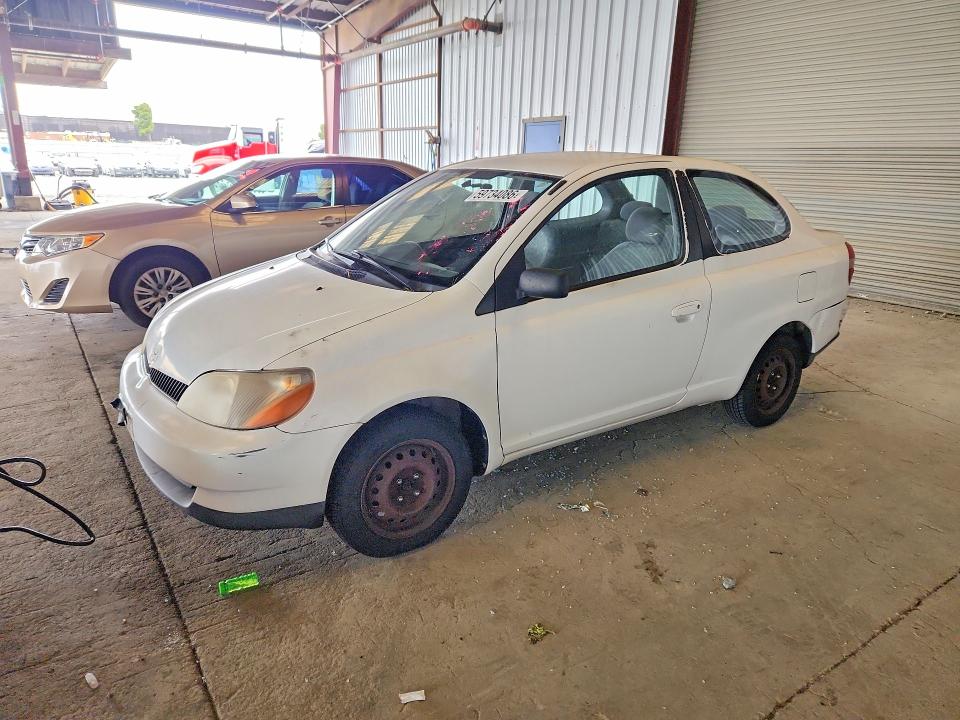 2000 Toyota Echo VIN JTDAT123XY0039991 COPART salvage auction — FRONT END, CA - DIS/DLR/EXP APP FOR DUP CLEAN, sold $225 on 2026-07-09 (photo 1)