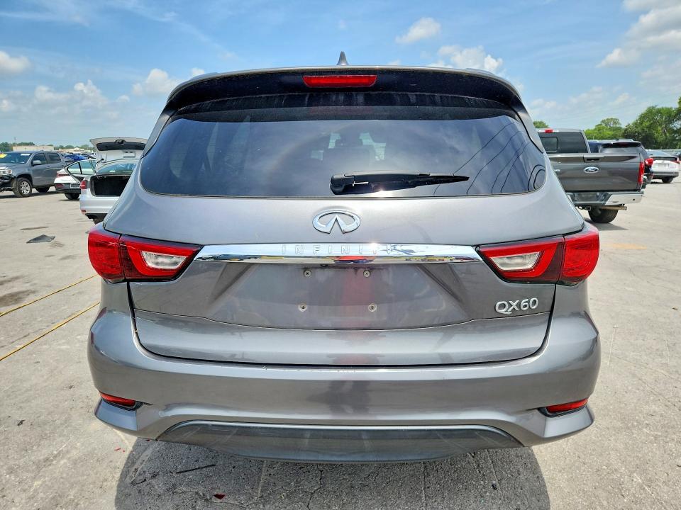 2017 Infiniti Qx60 VIN 5N1DL0MM5HC550760 COPART salvage auction — FRONT END, Tn - Certificate Of Title, sold $2,450 on 2026-08-03 (photo 6)