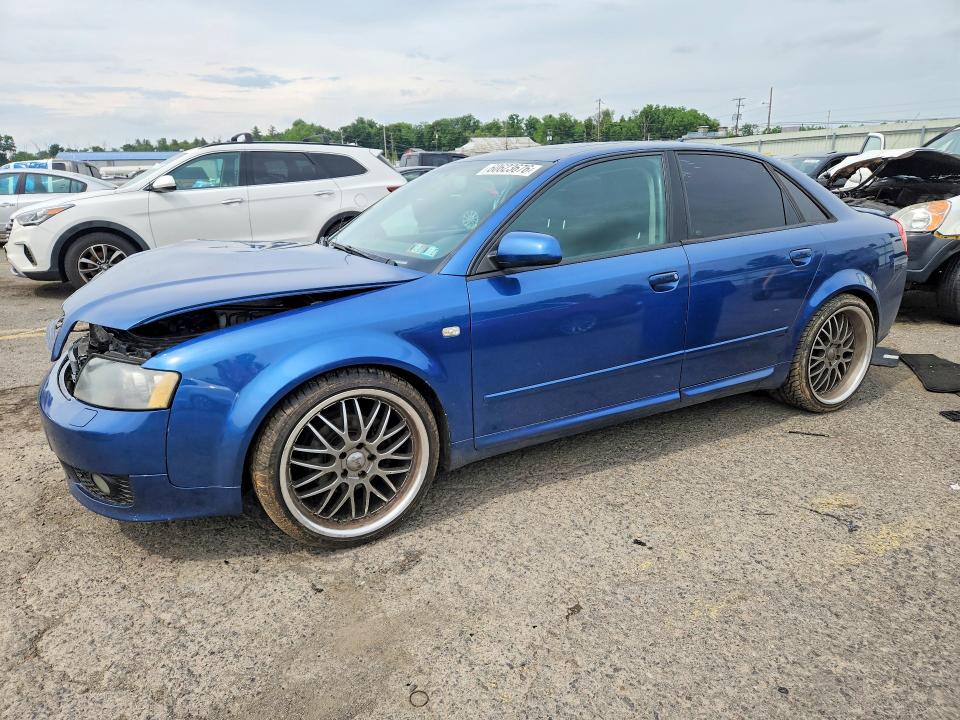 2005 Audi A4 VIN WAULC68E75A068690 COPART salvage auction — FRONT END, Pa - Certificate Of Salvage, sold $175 on 2026-07-21 (photo 1)