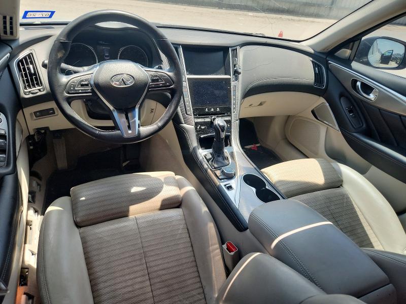 2018 Infiniti Q50 VIN JN1EV7APXJM355394 COPART salvage auction — VANDALISM, Tx - Salvage Vehicle Title, sold $7,100 on 2026-08-13 (photo 8)
