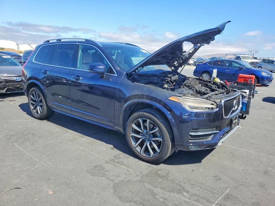 2017 Volvo Xc90 VIN YV4A22PK8H1183197 COPART salvage auction — Burn Engine, CA - SALVAGE CERTIFICATE, sold $2,450 on 2026-07-20 (photo 4)