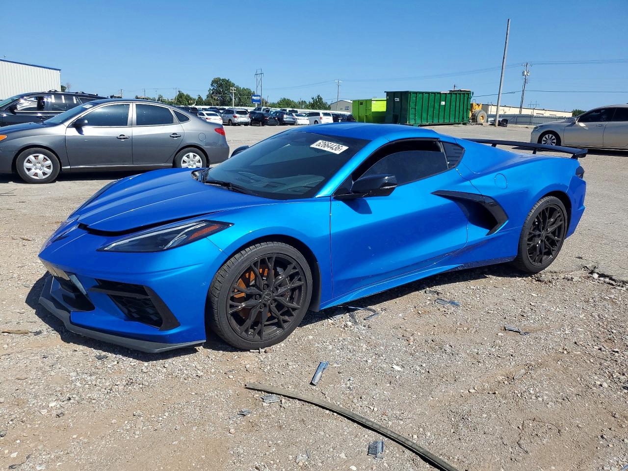 2025 Chevrolet Corvette Stingray VIN 1G1YB2D45S5111616 — COPART salvage auction photo