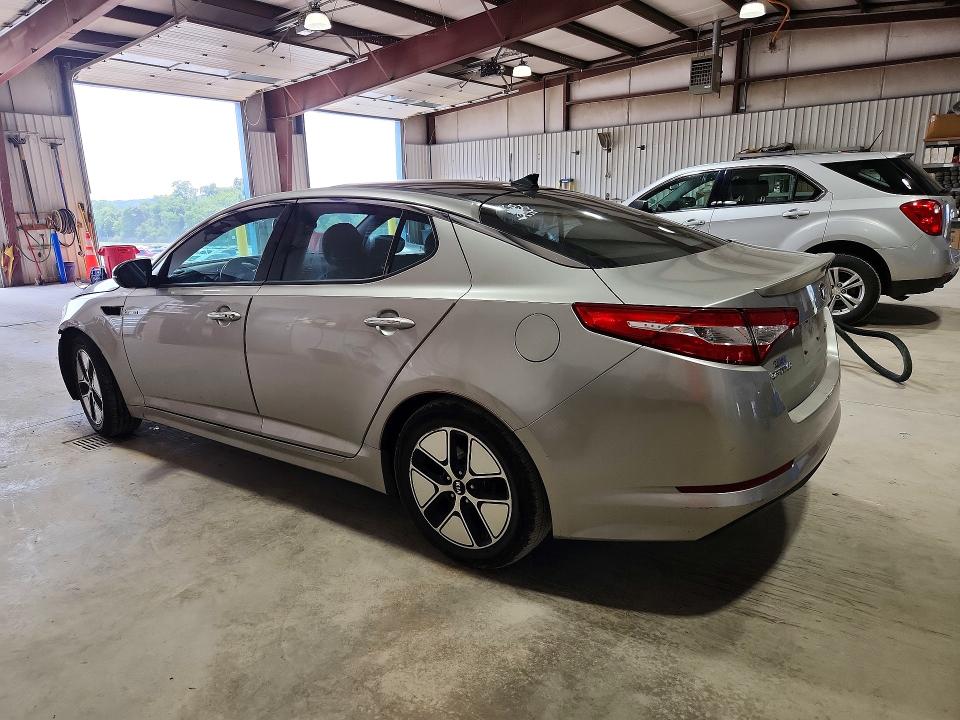 2013 Kia Optima VIN KNAGM4AD8D5057158 COPART salvage auction — FRONT END, Pa - Certificate Of Salvage, sold $700 on 2026-07-24 (photo 2)