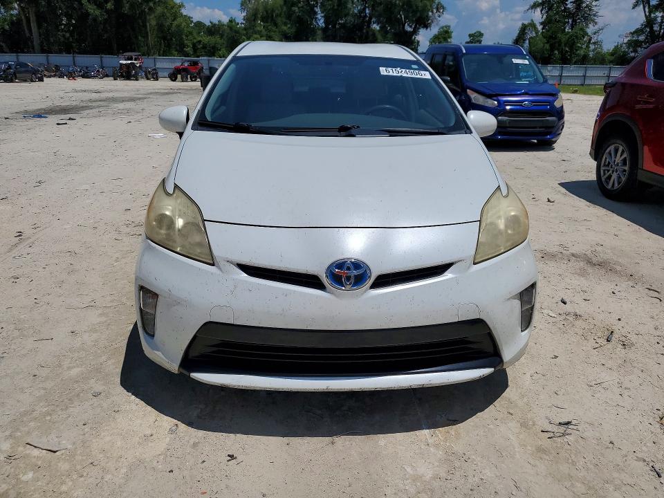 2012 Toyota Prius VIN JTDKN3DU1C1485353 COPART salvage auction — MINOR DENT/SCRATCHES, FL - CERTIFICATE OF TITLE, sold $900 on 2026-07-21 (photo 5)