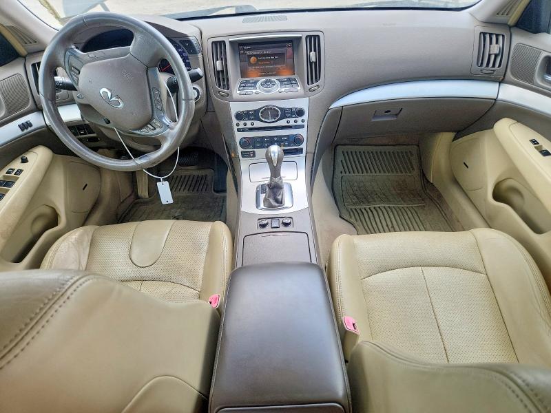 2009 Infiniti G37 VIN JNKCV61F59M363323 COPART salvage auction — SIDE, VA - CERTIFICATE OF TITLE, sold $1,450 on 2026-07-14 (photo 8)