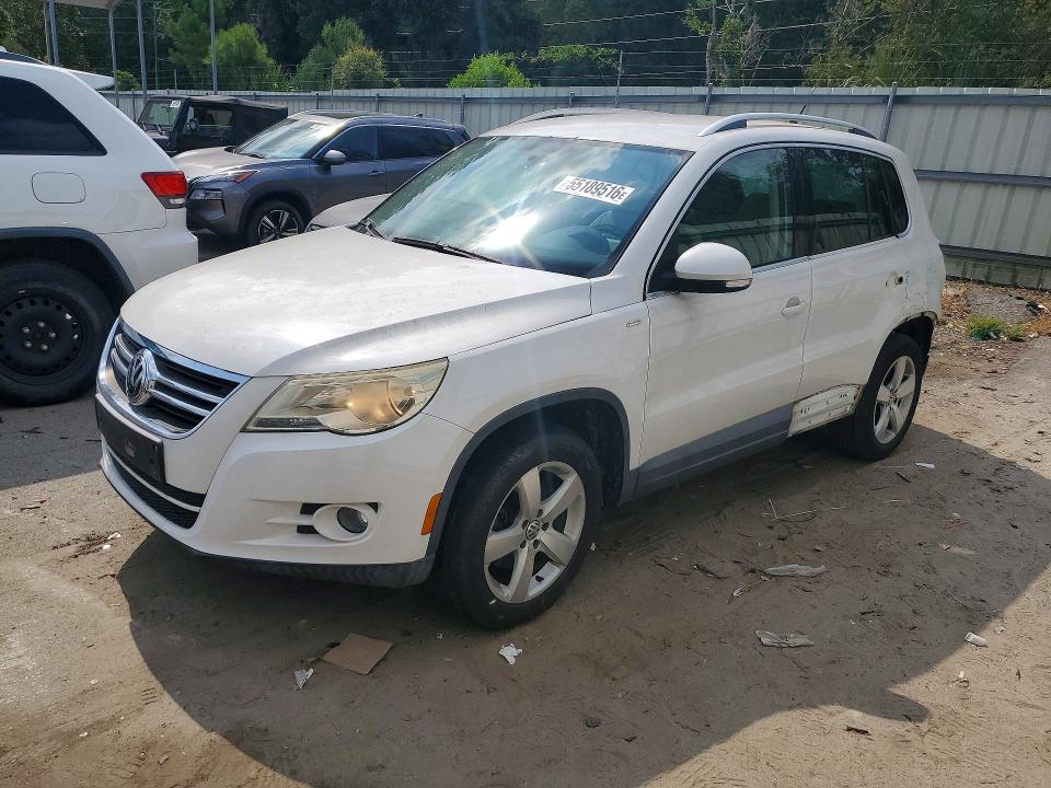 2010 Volkswagen Tiguan VIN WVGAV7AX9AW519844 COPART salvage auction — REAR END, GA - CERT OF TITLE-SALVAGE, sold $1,150 on 2026-08-03 (photo 1)