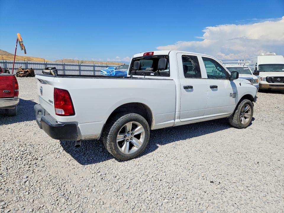 2022 Ram 1500 VIN 1C6RR7FG9NS152680 COPART salvage auction — FRONT END, Ut - Salvage Certificate, sold $4,500 on 2026-07-31 (photo 3)