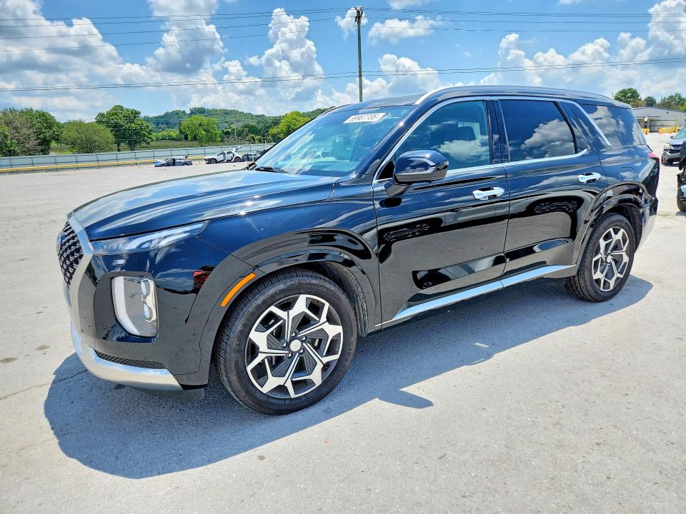 2022 Hyundai VIN KM8R7DHE6NU415166 COPART salvage auction — MINOR DENT/SCRATCHES, Ga - Certificate Of Title (P), sold $16,700 on 2026-07-29 (photo 1)