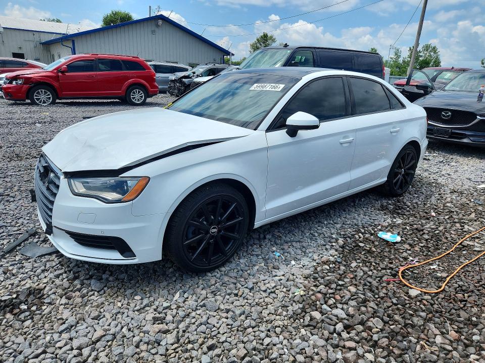 2016 Audi A3 VIN WAUA7GFF7G1019473 COPART salvage auction — FRONT END, Wv - Salvage Certificate, sold $175 on 2026-08-03 (photo 1)