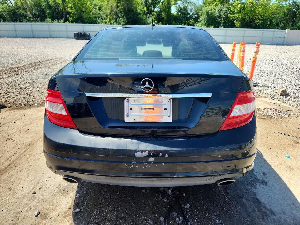 2008 Mercedes-benz C class VIN WDDGF54X28F067828 COPART salvage auction — FRONT END, Wi - Junked Vehicle Bill Of Sale, sold $400 on 2026-08-03 (photo 6)