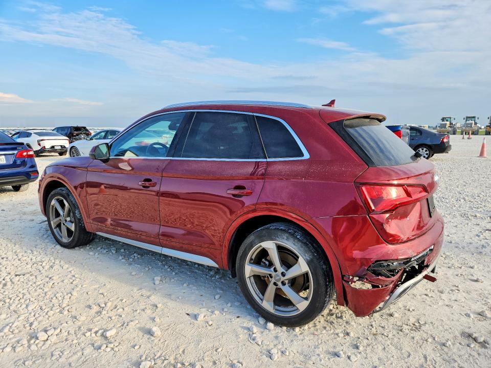 2019 Audi VIN WA1BNAFY1K2085560 COPART salvage auction — REAR END, Tx - Salvage Vehicle Title, sold $11,400 on 2026-08-27 (photo 2)
