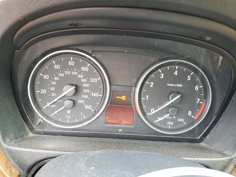 2008 BMW 3 series VIN WBAWC33588PD09941 COPART salvage auction — MINOR DENT/SCRATCHES, CO - DIS/DLR/EXP ONLY CLEAN TITLE, sold $275 on 2026-07-28 (photo 9)