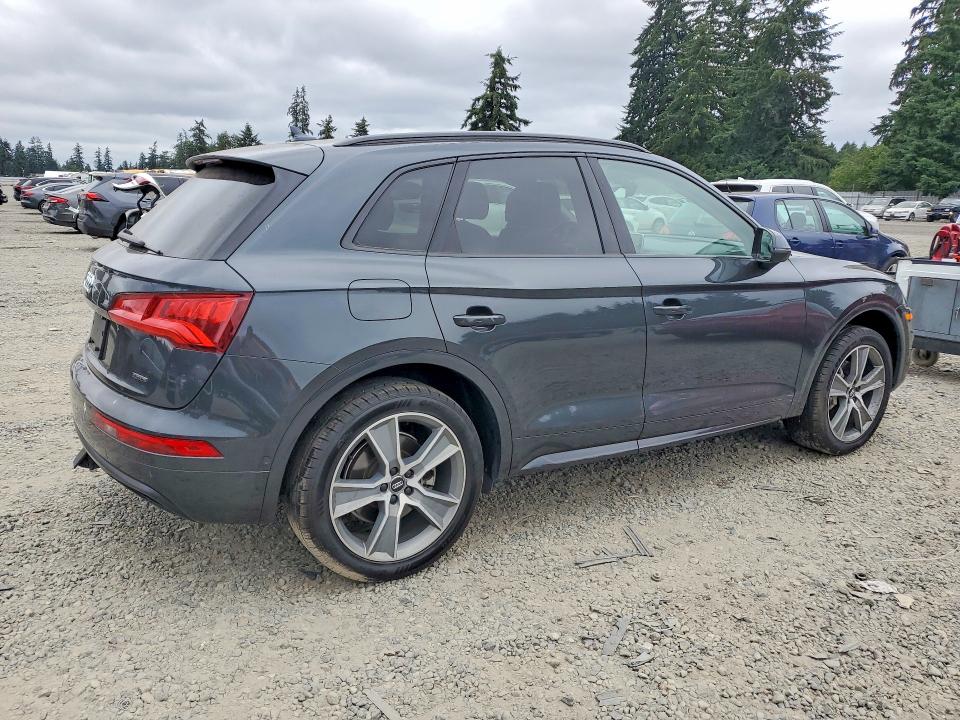 2019 Audi Q5 VIN WA1CNAFY8K2127825 COPART salvage auction — FRONT END, Wa - Bill Of Sale, sold $11,100 on 2026-07-14 (photo 3)