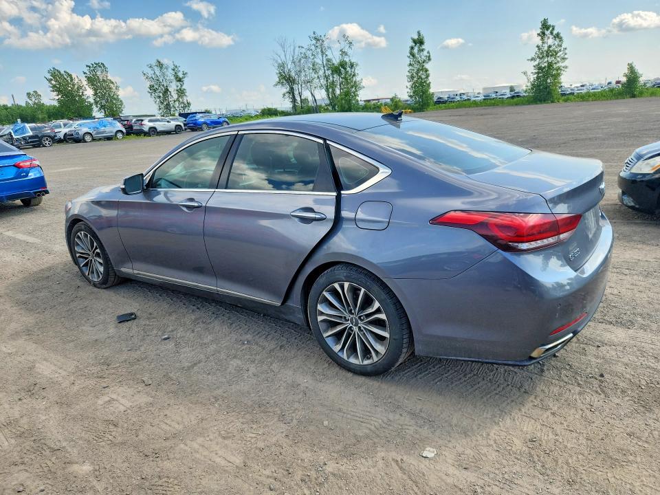 2015 Hyundai Genesis VIN KMHGN4JE0FU020697 COPART salvage auction — WATER/FLOOD, Qc - Irrecuperable, sold $1,600 on 2026-07-28 (photo 2)