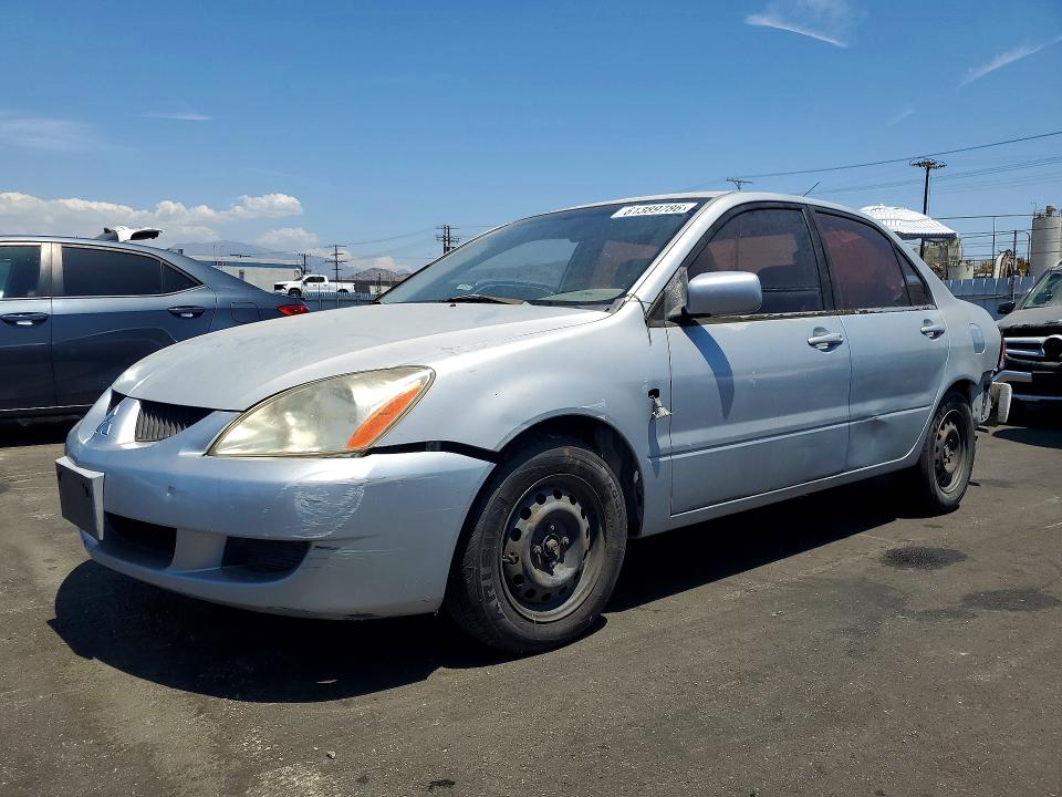 2005 Mitsubishi Lancer VIN JA3AJ26E35U014084 COPART salvage auction — REAR END, CA - SALVAGE CERTIFICATE, sold $275 on 2026-07-27 (photo 1)