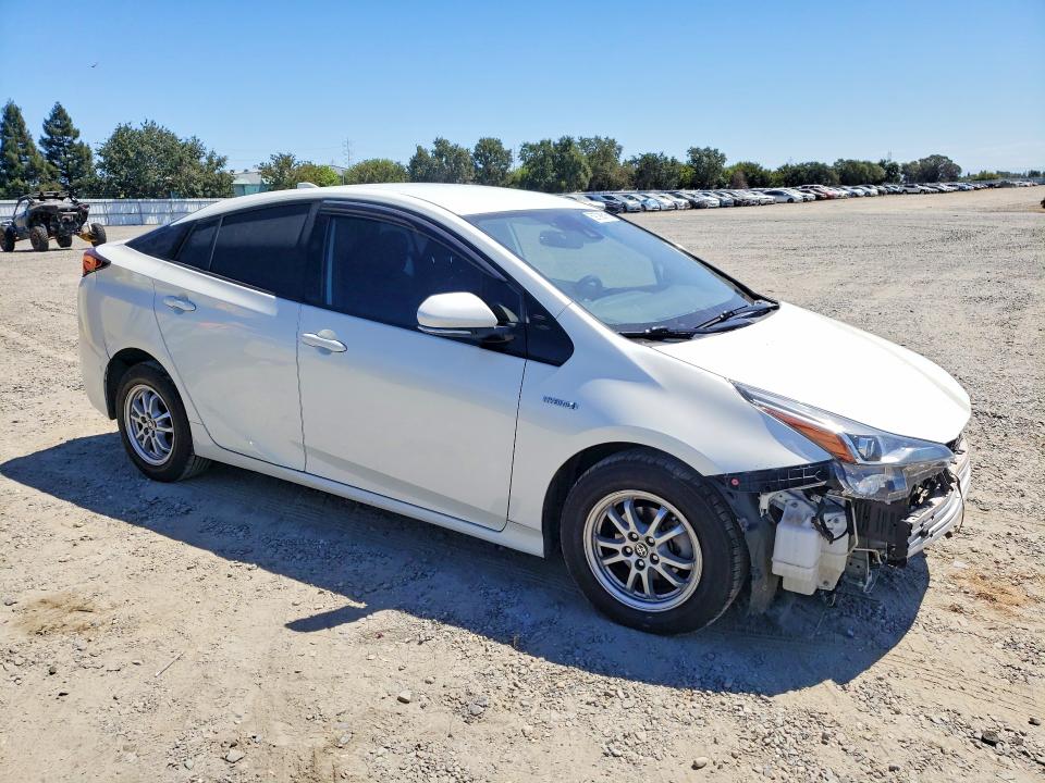 2020 Toyota Prius VIN JTDKARFU7L3102855 COPART salvage auction — FRONT END, Ca - Salvage Certificate, sold $4,800 on 2026-07-21 (photo 4)