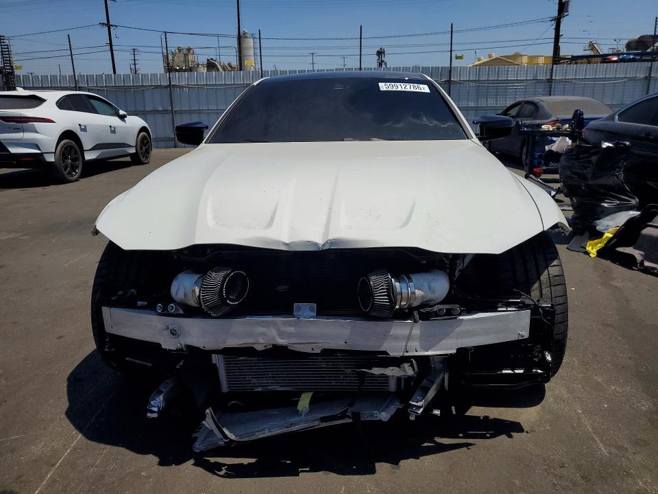 2026 BMW M4 VIN WBS23HK0XTCX61707 COPART salvage auction — FRONT END, Ca - Salvage Certificate, sold $43,250 on 2026-09-28 (photo 5)