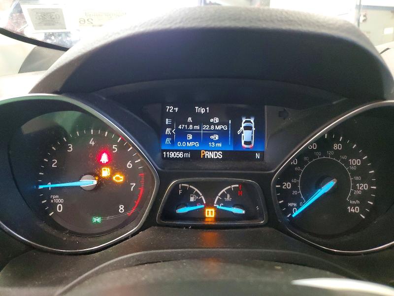 2018 Ford Escape VIN 1FMCU9HD2JUB93917 COPART salvage auction — MINOR DENT/SCRATCHES, Wv - Certificate Of Title, sold $2,650 on 2026-07-27 (photo 9)