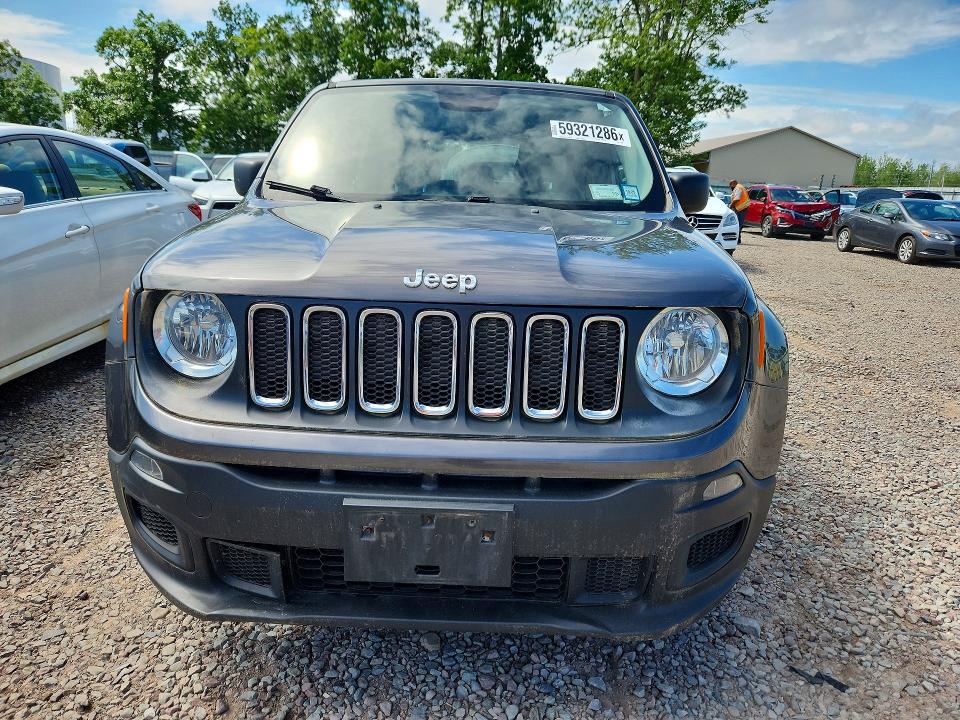 2016 Jeep Renegade VIN ZACCJBAT1GPC79140 COPART salvage auction — MECHANICAL, NY - CERTIFICATE OF TITLE, sold $450 on 2026-07-27 (photo 5)