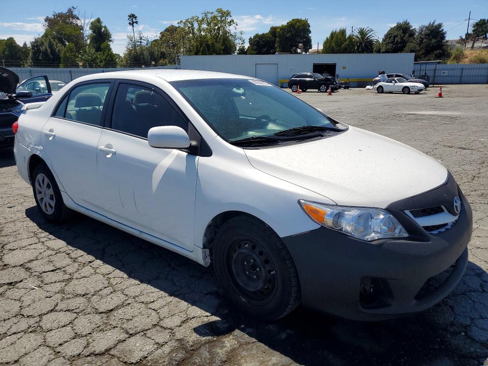 2011 Toyota Corolla VIN JTDBU4EE4B9169073 COPART salvage auction — SIDE, CA - DLR/DIS/EXP ONLY SALVAGE TITLE, sold $575 on 2026-07-24 (photo 4)