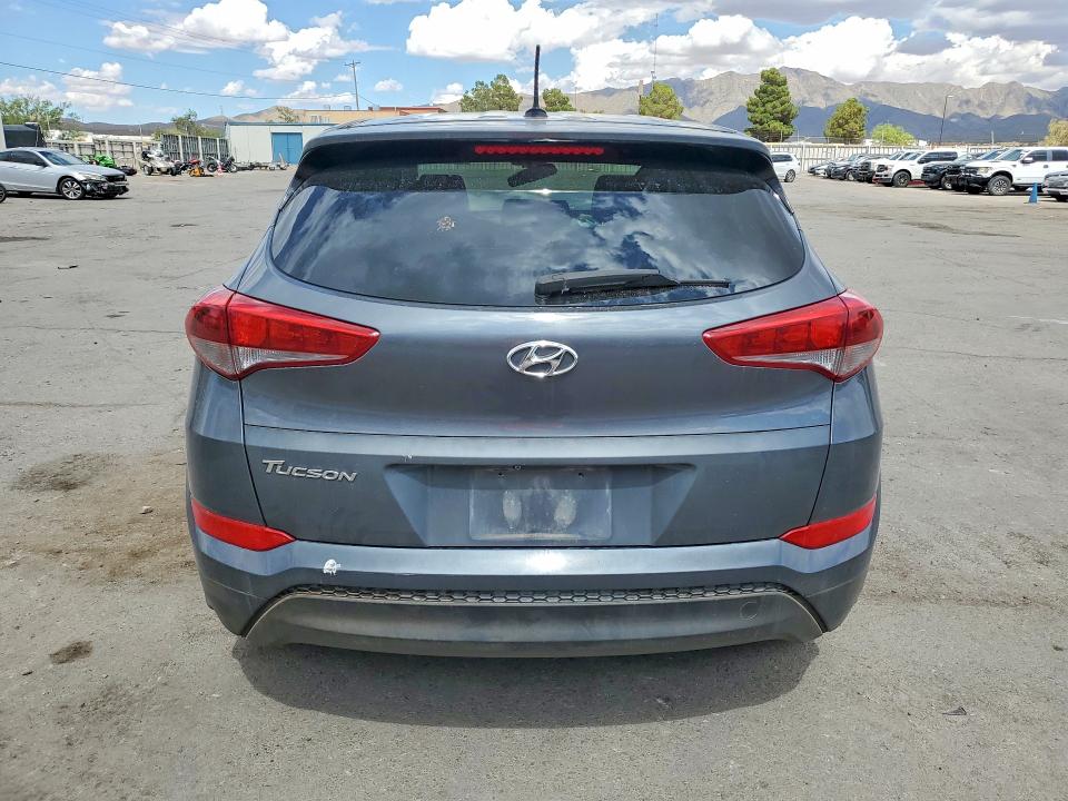 2017 Hyundai Tucson VIN KM8J23A48HU500859 COPART salvage auction — FRONT END, TX - SALVAGE VEHICLE TITLE (P), sold $1,850 on 2026-07-31 (photo 6)