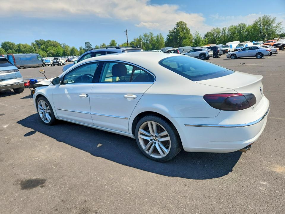 2013 Volkswagen Cc VIN WVWRN7AN7DE504081 COPART salvage auction — FRONT END, Wa - Vehicle Cert Of Ownership-Titl, sold $400 on 2026-07-29 (photo 2)